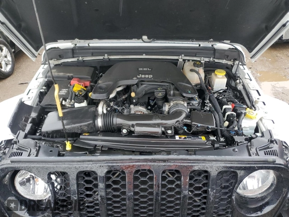 2021 Jeep Gladiator Freedom с VIN 1C6HJTAG9ML605725, выставлен на аукционе Copart как лот 47885265 с пробегом 45 085 миль миль и Списание • Salvage title. История ставок и продаж доступна на DreamBid. Изображение 11.