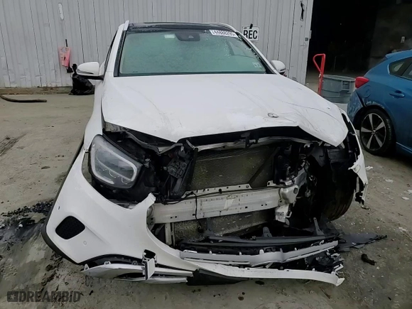 2022 Mercedes-Benz GLC with VIN W1N0G8EB5NV327954, listed as a Copart auction lot 44888295 with 47,472 mi miles and Salvage Title. Bid and sale history available at carsss.com. Image 14.