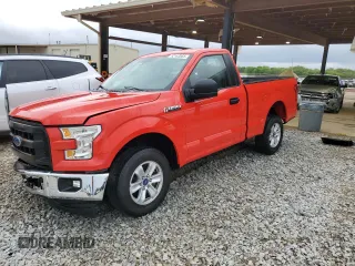 2017 Ford F-150 XL with VIN 1FTMF1C83HKD03426, listed as a Copart auction lot 52163665 with 168,990 mi miles and Salvage Title. Bid and sale history available at carsss.com. Image 1.