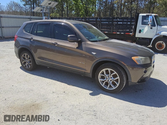2011 BMW X3 35i with VIN 5UXWX7C50BL730691, listed as a Copart auction lot 48574165 with 140,194 mi miles and Clean Title. Bid and sale history available at DreamBid. Image 4.