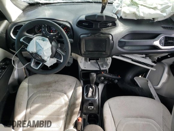 2018 Jeep Renegade Latitude with VIN ZACCJABB7JPH38212, listed as a Copart auction lot 60028115 with 88,313 mi miles and Salvage title. Bid and sale history available at DreamBid. Image 8.