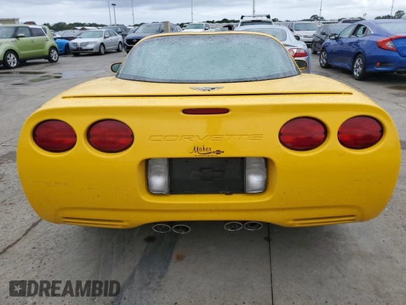 2003 Chevrolet Corvette with VIN 1G1YY22G235104779, listed as a Copart auction lot 74738904 with 0 mi miles and Salvage Title. Bid and sale history available at carsss.com. Image 6.