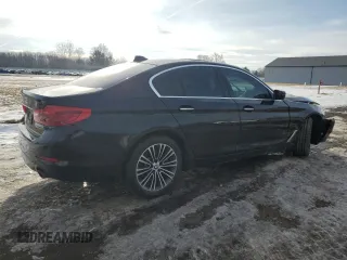2017 BMW 5 Series 530i xDrive with VIN WBAJA7C39HG905000, listed as a Copart auction lot 45930815 with 66,204 mi miles and Salvage Title. Bid and sale history available at carsss.com. Image 3.