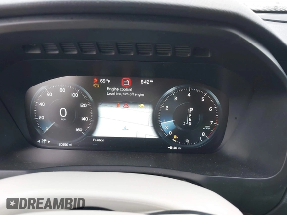 2016 Volvo XC90 T6 Momentum with VIN YV4A22PK7G1078794, listed as a IAAI auction lot 41874698 with 120,256 mi miles. Bid and sale history available at carsss.com. Image 7.