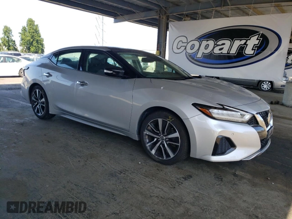 2020 Nissan Maxima SL z VIN 1N4AA6DV5LC375076, wystawiony jako Copart lot #58078435 z przebiegiem 68 174 mil mil oraz Szkoda całkowita • Salvage title. Historia ofert i sprzedaży dostępna na DreamBid. Obrazek 4.