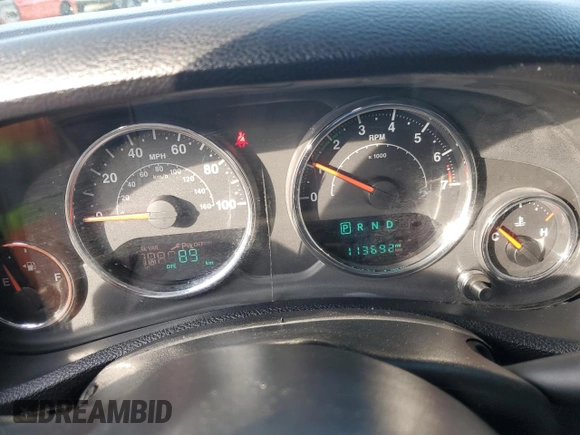 2017 Jeep Wrangler Sport with VIN 1C4GJWAG9HL576707, listed as a Copart auction lot 43285955 with 113,692 mi miles and Salvage Title. Bid and sale history available at DreamBid. Image 9.