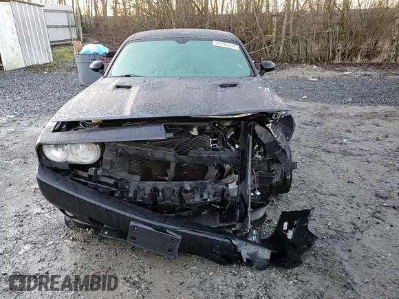 2010 Dodge Challenger SRT-8 with VIN 2B3CJ7DW8AH104011, listed as a Copart auction lot 87216334 with 55,519 mi miles and Salvage title. Bid and sale history available at DreamBid. Image 11.