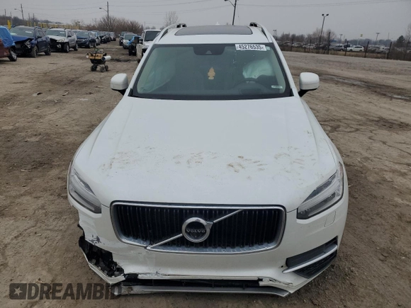 2017 Volvo XC90 Momentum with VIN YV4A22PK5H1132580, listed as a Copart auction lot 45276535 with Not Provided miles and Salvage Title. Bid and sale history available at carsss.com. Image 5.