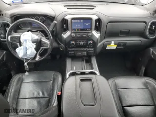 2019 Chevrolet Silverado 1500 LTZ with VIN 3GCUYGED9KG256523, listed as a Copart auction lot 45790835 with 77,435 mi miles and Salvage Title. Bid and sale history available at carsss.com. Image 8.