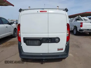 2018 Ram ProMaster City Cargo Tradesman with VIN ZFBERFAB9J6L65177, listed as a IAAI auction lot 42094643 with 140,843 mi miles. Bid and sale history available at carsss.com. Image 16.