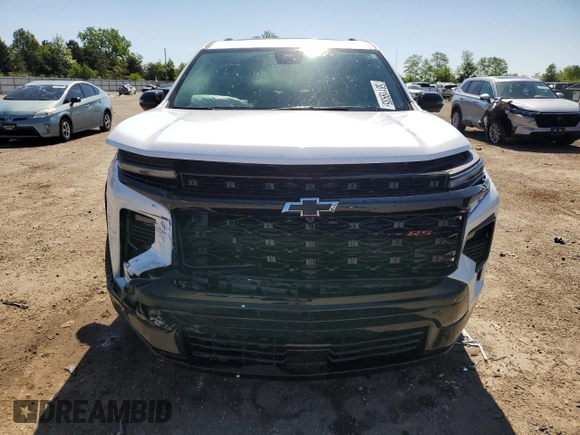 2024 Chevrolet Traverse AWD RS with VIN 1GNEVLKS5RJ196152, listed as a Copart auction lot 58119935 with 13,975 mi miles and Salvage title. Bid and sale history available at DreamBid. Image 5.