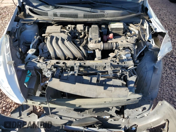 2016 Nissan Versa S with VIN 3N1CN7AP3GL895017, listed as a Copart auction lot 61788065 with 85,953 mi miles and Salvage title. Bid and sale history available at DreamBid. Image 11.