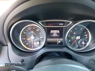 2018 Mercedes-Benz CLA with VIN WDDSJ4GB7JN508433, listed as a Copart auction lot 81750963 with 78,275 mi miles and Salvage Title. Bid and sale history available at carsss.com. Image 9.