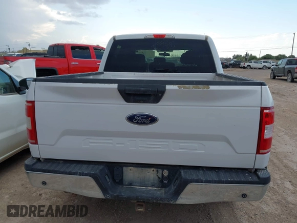 2018 Ford F-150 XL with VIN 1FTEW1E54JKE95095, listed as a IAAI auction lot 42084523 with 168,238 mi miles. Bid and sale history available at carsss.com. Image 15.