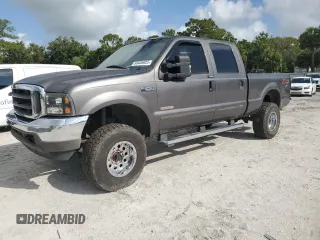 2004 Ford F-250 XL z VIN 1FTNW21P34EB19195, wystawiony jako Copart lot #60455925 z przebiegiem 317 608 mil mil oraz Szkoda całkowita • Salvage title. Historia ofert i sprzedaży dostępna na DreamBid. Obrazek 1.