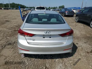 2017 Hyundai Elantra SE with VIN KMHD74LF5HU109526, listed as a Copart auction lot 63846475 with 125,035 mi miles and Clean title. Bid and sale history available at DreamBid. Image 6.