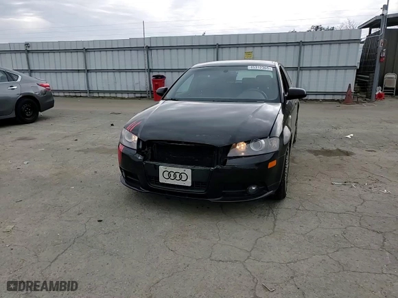 2008 Audi A3 with VIN WAUHF78P18A130657, listed as a Copart auction lot 45312365 with 117,692 mi miles and Salvage Title. Bid and sale history available at carsss.com. Image 10.