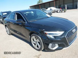 2023 Audi A3 Premium z VIN WAUAUDGY1PA070894, wystawiony jako IAAI lot #42045730 z przebiegiem 52 397 mil mil oraz . Historia ofert i sprzedaży dostępna na DreamBid. Obrazek 6.