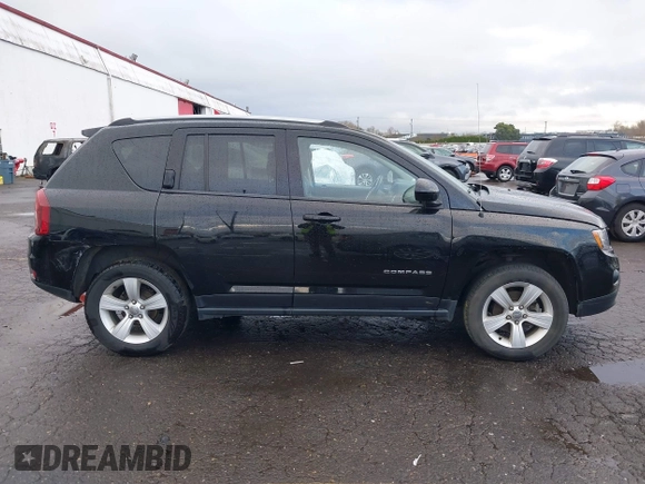 2016 Jeep Compass High Altitude Edition with VIN 1C4NJDEB6GD674564, listed as a IAAI auction lot 41783578 with 98,599 mi miles. Bid and sale history available at carsss.com. Image 13.