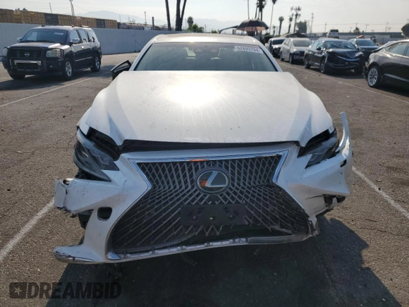 2018 Lexus LS with VIN JTHB51FF0J5006279, listed as a Copart auction lot 62693794 with 63,617 mi miles and Salvage Title. Bid and sale history available at carsss.com. Image 5.