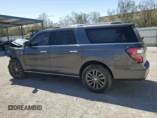 2020 Ford Expedition Max Limited with VIN 1FMJK1KT1LEA38979, listed as a Copart auction lot 58153755 with 134,468 mi miles and Clean title. Bid and sale history available at DreamBid. Image 2.