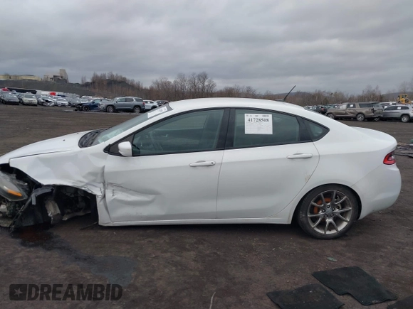 2015 Dodge Dart SXT with VIN 1C3CDFBB3FD141234, listed as a IAAI auction lot 41728508 with 123,251 mi miles and . Bid and sale history available at DreamBid. Image 14.