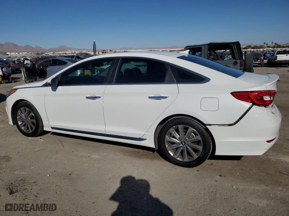 2016 Hyundai Sonata 2.4L Sport with VIN 5NPE34AFXGH397320, listed as a Copart auction lot 73363324 with 75,045 mi miles and Salvage Title. Bid and sale history available at carsss.com. Image 2.