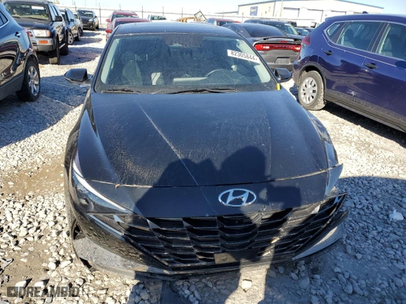 2021 Hyundai Elantra Hybrid Limited with VIN KMHLN4AJ5MU006108, listed as a Copart auction lot 82305844 with 67,757 mi miles and Non Repairable. Bid and sale history available at carsss.com. Image 5.