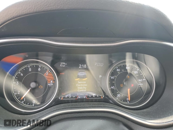 2019 Jeep Cherokee High Altitude with VIN 1C4PJMDX2KD283992, listed as a Copart auction lot 59849195 with 103,463 mi miles and Salvage title. Bid and sale history available at DreamBid. Image 9.