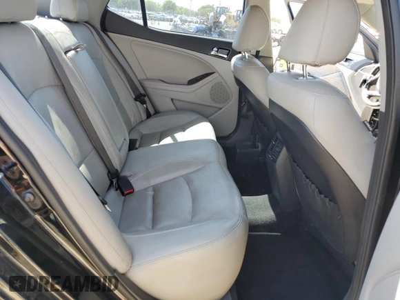 2013 Kia Optima EX z VIN 5XXGN4A72DG108840, wystawiony jako Copart lot #58207355 z przebiegiem 114 629 mil mil oraz Szkoda całkowita • Salvage title. Historia ofert i sprzedaży dostępna na DreamBid. Obrazek 10.