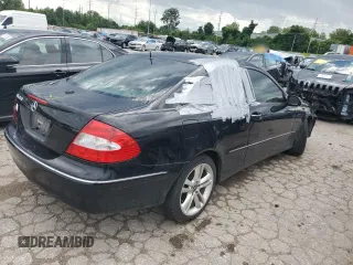 2006 Mercedes-Benz CLK 350 with VIN WDBTJ56H36F192927, listed as a Copart auction lot 65569914 with Not Provided miles and Salvage Title. Bid and sale history available at carsss.com. Image 3.