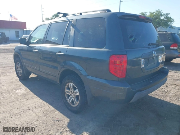 2003 Honda Pilot EX with VIN 2HKYF18533H612563, listed as a IAAI auction lot 41986321 with 259,252 mi miles. Bid and sale history available at carsss.com. Image 3.
