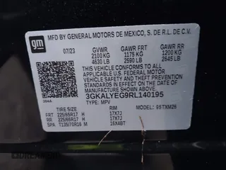 2024 GMC Terrain AT4 z VIN 3GKALYEG9RL140195, wystawiony jako IAAI lot #40476349 z przebiegiem Nie podano mil oraz . Historia ofert i sprzedaży dostępna na DreamBid. Obrazek 9.
