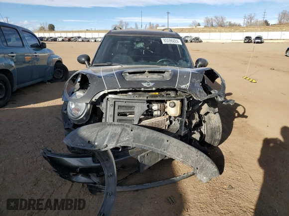 2014 MINI Clubman S z VIN WMWZG3C54ET800590, wystawiony jako Copart lot #85596224 z przebiegiem Nie podano mil oraz Szkoda całkowita • Salvage title. Historia ofert i sprzedaży dostępna na DreamBid. Obrazek 5.