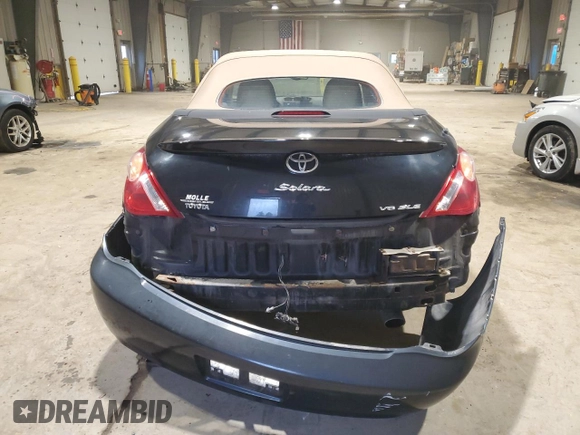 2004 Toyota Solara SE with VIN 4T1FA38P64U036621, listed as a Copart auction lot 46827595 with 127,167 mi miles and Salvage Title. Bid and sale history available at carsss.com. Image 6.