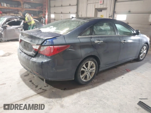 2012 Hyundai Sonata Limited with VIN 5NPEC4AC9CH328070, listed as a IAAI auction lot 41573219 with 150,726 mi miles and . Bid and sale history available at DreamBid. Image 4.