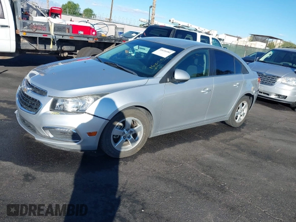 2015 Chevrolet Cruze LT with VIN 1G1PC5SB5F7174107, listed as a IAAI auction lot 40696084 with 96,560 mi miles and . Bid and sale history available at DreamBid. Image 2.