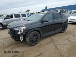 2022 GMC Terrain SLT with VIN 3GKALVEV8NL278219, listed as a Copart auction lot 57507725 with 49,902 mi miles and Clean title. Bid and sale history available at DreamBid. Image 1.