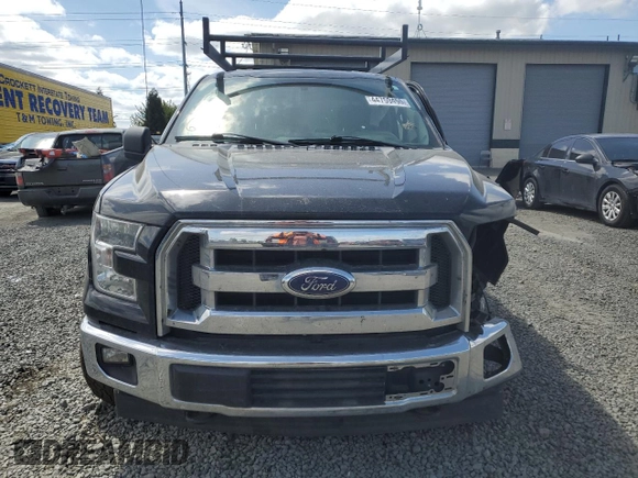 2017 Ford F-150 XL with VIN 1FTEX1E82HFA34892, listed as a Copart auction lot 44759455 with 102,764 mi miles and Salvage Title. Bid and sale history available at carsss.com. Image 5.