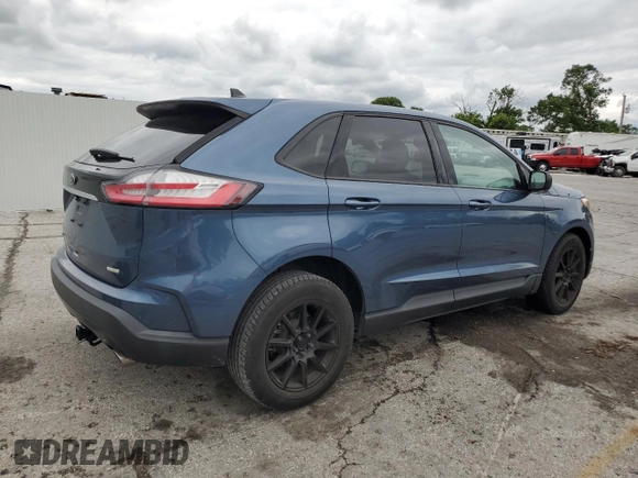 2019 Ford Edge SE with VIN 2FMPK3G9XKBB69387, listed as a Copart auction lot 58627295 with 53,438 mi miles and Salvage title. Bid and sale history available at DreamBid. Image 3.