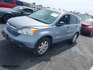 2007 Honda CR-V EX with VIN JHLRE38547C037459, listed as a IAAI auction lot 41902256 with 211,395 mi miles. Bid and sale history available at carsss.com. Image 2.