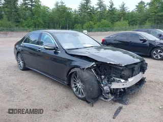 2015 Mercedes-Benz S 550 with VIN WDDUG8FB7FA162558, listed as a IAAI auction lot 42470086 with 104,992 mi miles and . Bid and sale history available at DreamBid. Image 1.