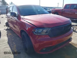 2017 Dodge Durango GT with VIN 1C4RDHDG6HC628978, listed as a IAAI auction lot 41108878 with 122,673 mi miles and . Bid and sale history available at carsss.com. Image 1.