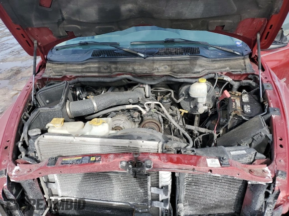 2006 Dodge 1500 SLT with VIN 3D7KS19D96G236395, listed as a Copart auction lot 46689445 with 232,796 mi miles and Salvage Title. Bid and sale history available at carsss.com. Image 11.