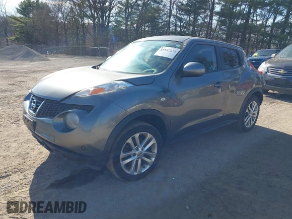 2012 Nissan Juke SL with VIN JN8AF5MV6CT118261, listed as a IAAI auction lot 41837239 with 133,324 mi miles. Bid and sale history available at carsss.com. Image 2.