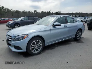 2015 Mercedes-Benz C 300 Luxury with VIN 55SWF4KB7FU087337, listed as a Copart auction lot 52773935 with 99,815 mi miles and Salvage Title. Bid and sale history available at DreamBid. Image 1.