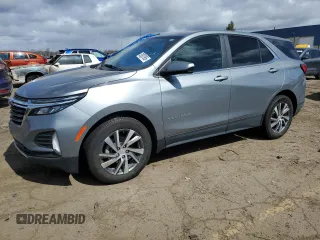 2024 Chevrolet Equinox LT with VIN 3GNAXKEGXRS152172, listed as a Copart auction lot 52927955 with 9,432 mi miles and Salvage title. Bid and sale history available at DreamBid. Image 1.