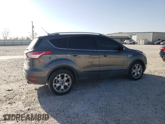 2015 Ford Escape Titanium with VIN 1FMCU0J90FUB48533, listed as a Copart auction lot 47787445 with 132,294 mi miles and Salvage Title. Bid and sale history available at carsss.com. Image 3.