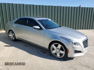 2017 Cadillac CTS Sedan Luxury RWD with VIN 1G6AR5SX0H0135723, listed as a Copart auction lot 88167125 with 91,229 mi miles and Clean Title. Bid and sale history available at carsss.com. Image 4.