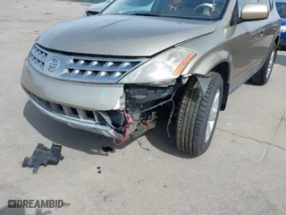 2006 Nissan Murano SL with VIN JN8AZ08W46W542957, listed as a IAAI auction lot 41858906 with 59,275 mi miles. Bid and sale history available at carsss.com. Image 6.